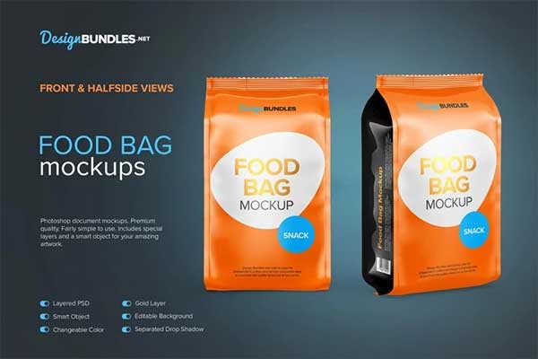 Food Packaging Mockup Templates | 29+ Photoshop | Vector | EPS | PNG | Free & Premium Packing Mockups Download